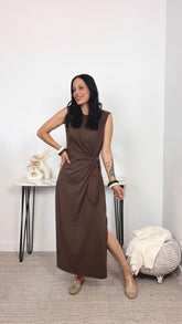 Vestido Lazada Mocca